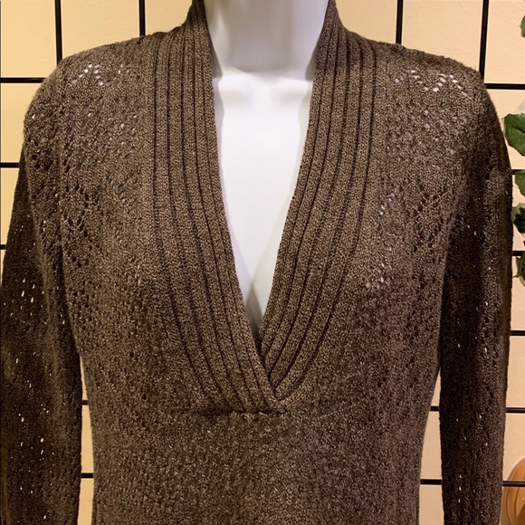 Axcess Sweaters - 🤎 Beautiful AXCESS Ramie Knit Sweater / Small